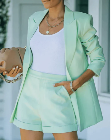 Blazer Kort Sett