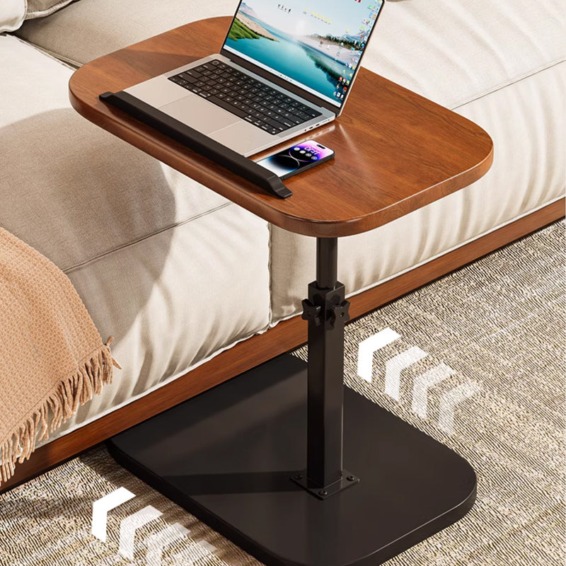 Høydejusterbart rullende pc-bord med 360° dreibar bordplate, 45–80 cm, 30 kg bæreevne