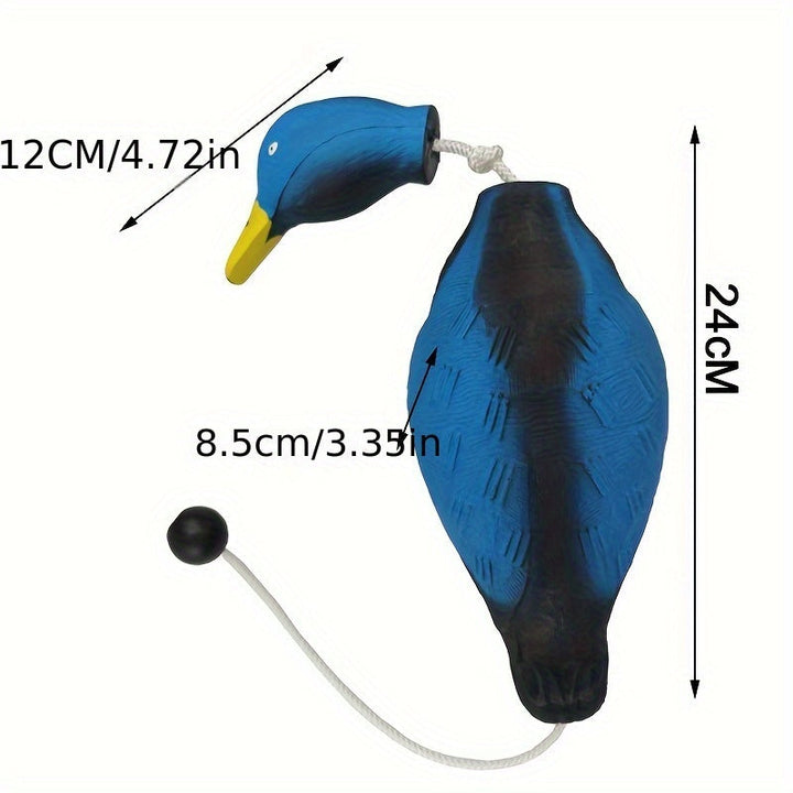 Mallard Retriever – Slitesterkt Plastleketøy for Trening i Andeform