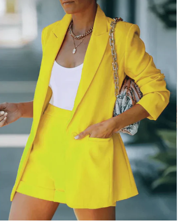 Blazer Kort Sett