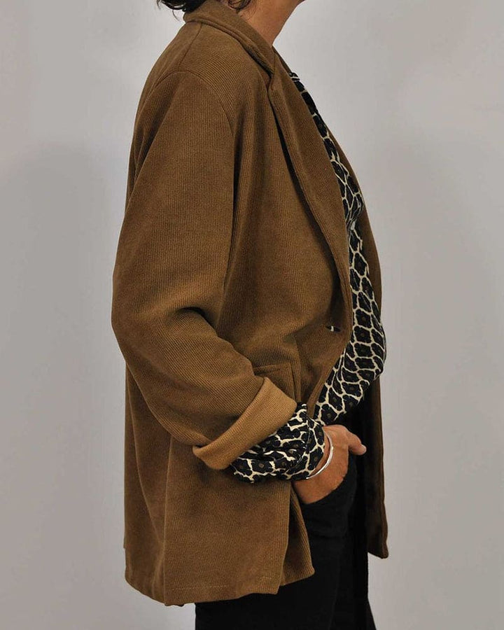 Kvinners V-Hals Bluse