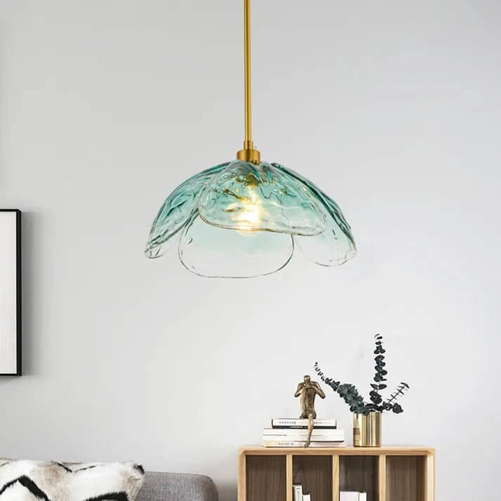 Blomsterblad Hengelampe - Elegant Nattlampe