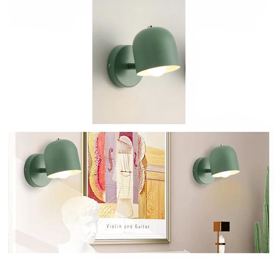 Skandinavisk Vegglampe NordicGlow – Fargerik Aksent med Atmosfærisk Lys