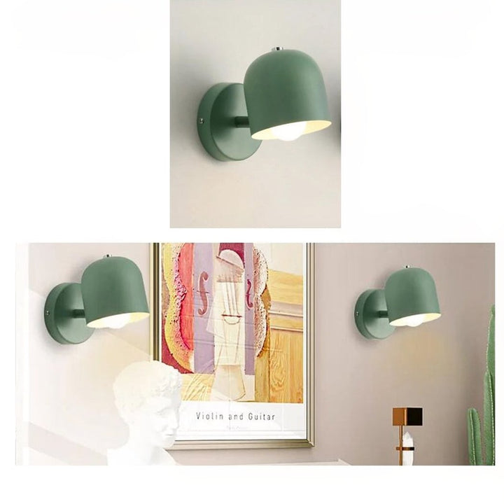 Skandinavisk Vegglampe NordicGlow – Fargerik Aksent med Atmosfærisk Lys