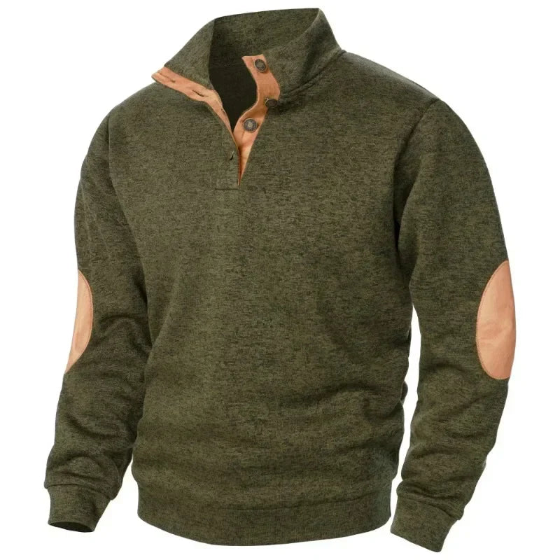 Herre V-Hals Genser for Utendørs &amp; Casual Stil
