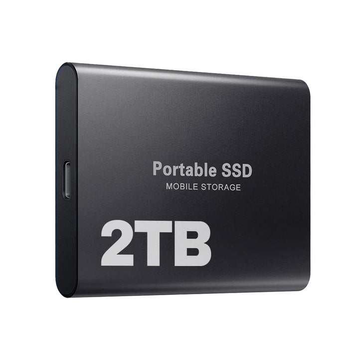 Bærbar høyhastighets-SSD, USB-C 1050 MB/s (2 TB)