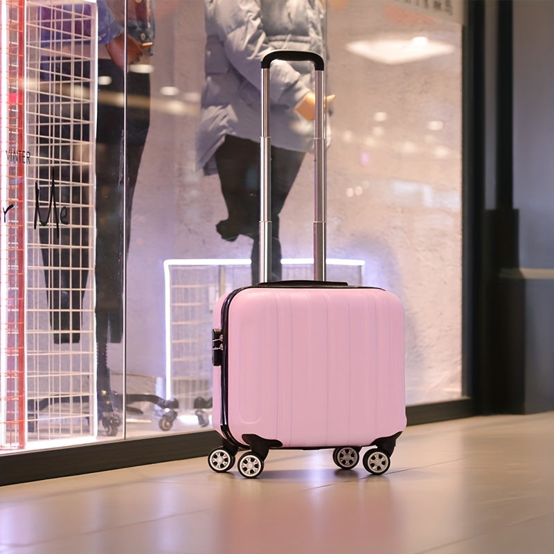 Elegant 18-tommers Koffert – Kabinbagasje med Lydløse Hjul og Solid Konstruksjon