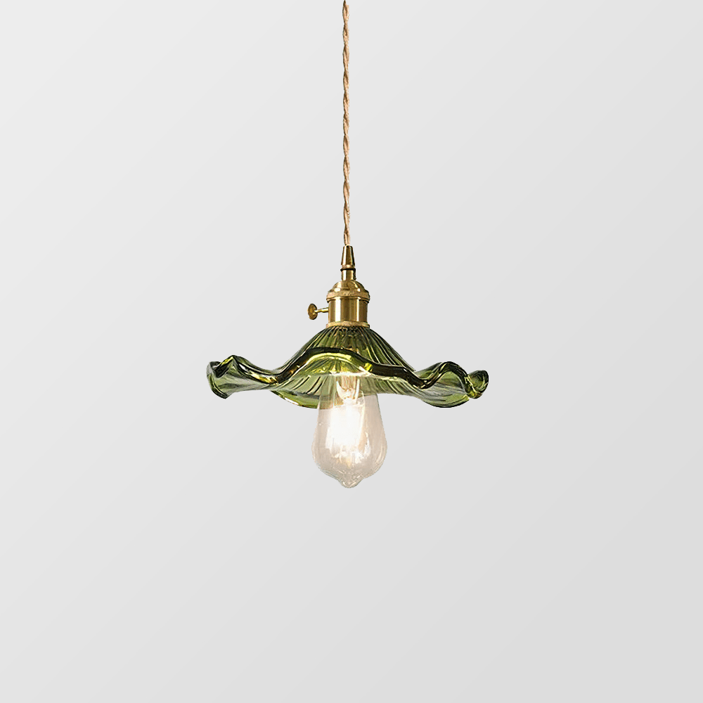 Hibiscus-hengelampe - koselig LED-belysning