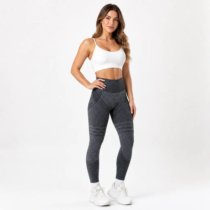 Curvay 3D Sculpt-leggings - cellulittglattende kompresjon