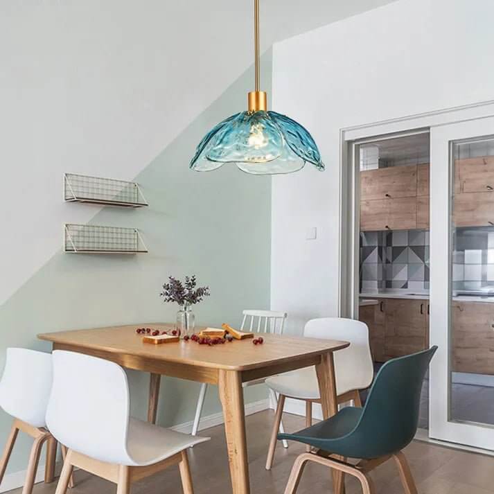 Blomsterblad Hengelampe - Elegant Nattlampe