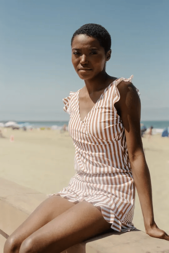 Aisling – Kvinners Badedrakt med Innebygd BH – Støttende & Stilfull