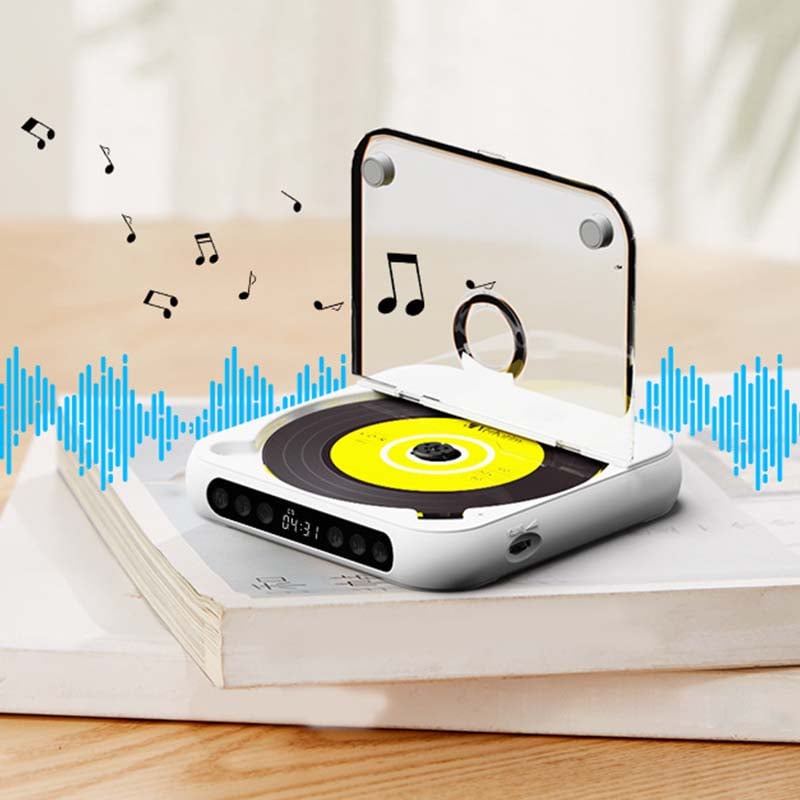 Bærbar CD-spiller - Bluetooth | Hi-Fi-lyd | Flere farger
