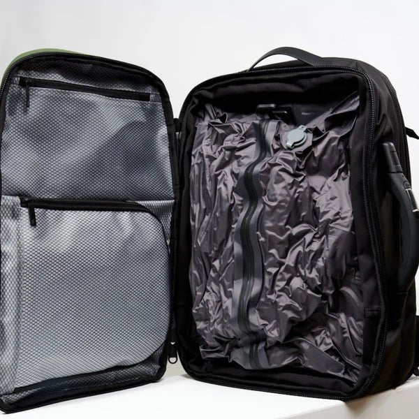 ElitePack ryggsekk med luftkomprimering | Vanntett 60L ryggsekk for jobb og reise med vakuumkomprimeringsteknologi