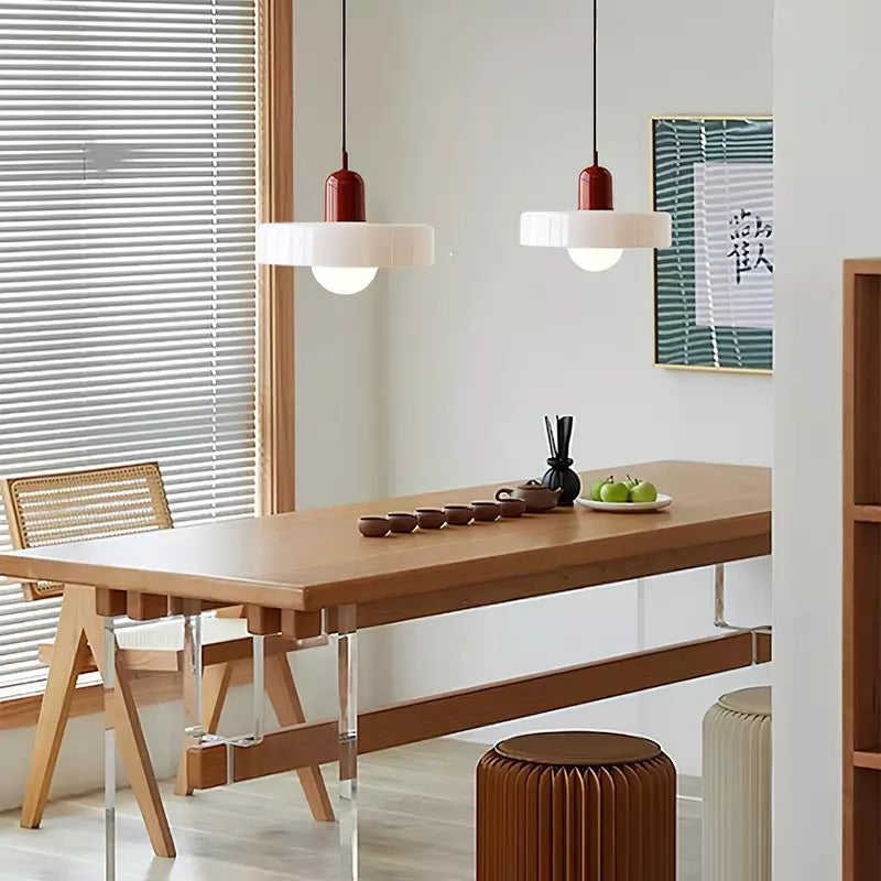 Fargerik takpendel i Bauhaus-stil - StiloGlas