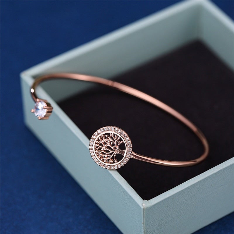 Justerbart Livets Tre-armbånd – Gaia