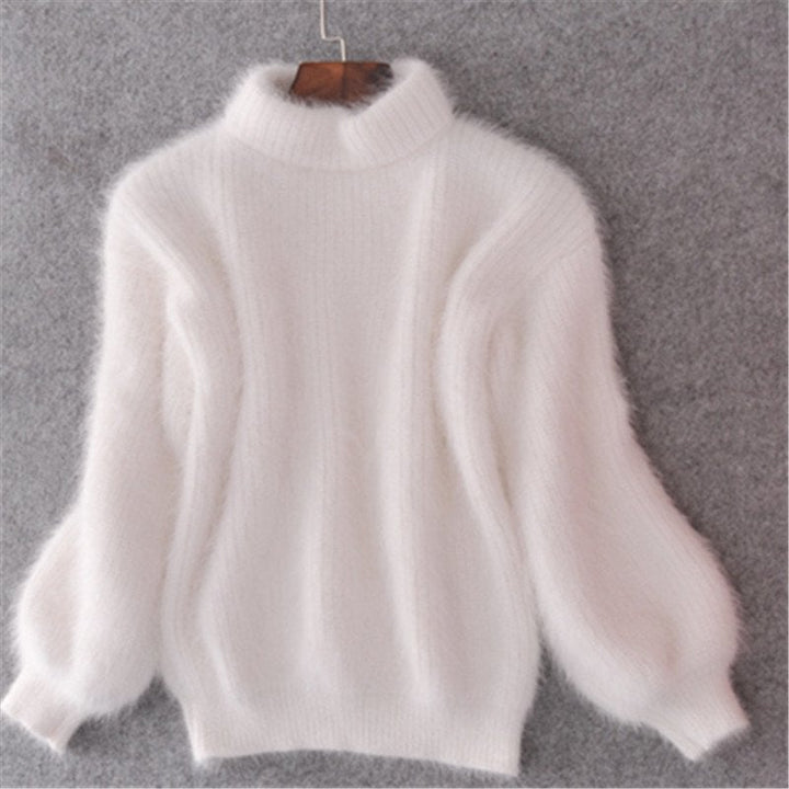 Mohair Turtleneck Genser