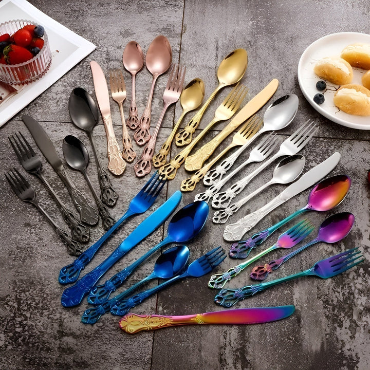 Luksuriøst 24-delers bestikksett – RoyalCutlery