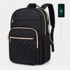 Tyylikäs tech-reppu naisille – USB & 15,6
