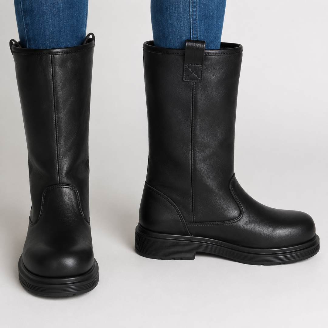Boots i Skinn til Herre – Fôret, Vannavstøtende, Uformelle til Høst og Vinter