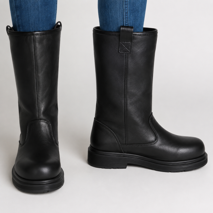 Boots i Skinn til Herre – Fôret, Vannavstøtende, Uformelle til Høst og Vinter