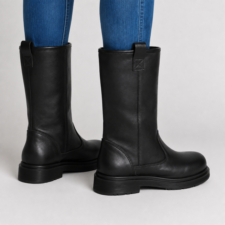 Boots i Skinn til Herre – Fôret, Vannavstøtende, Uformelle til Høst og Vinter