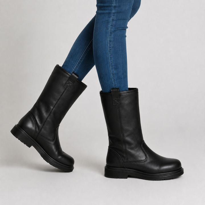 Boots i Skinn til Herre – Fôret, Vannavstøtende, Uformelle til Høst og Vinter