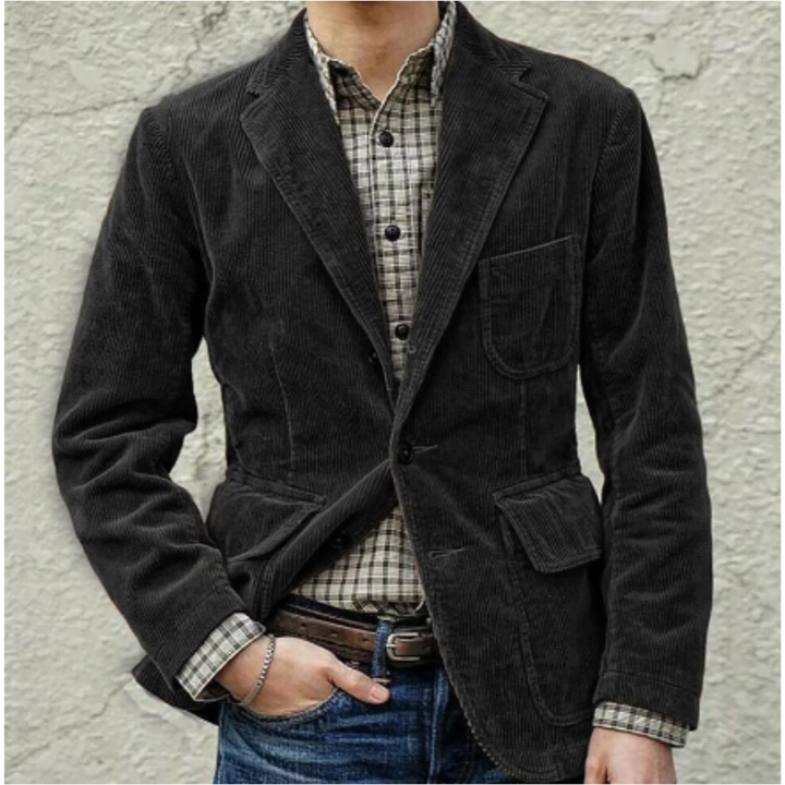 Menns Vintage Blazer – Klassisk Stil med Modern Appell