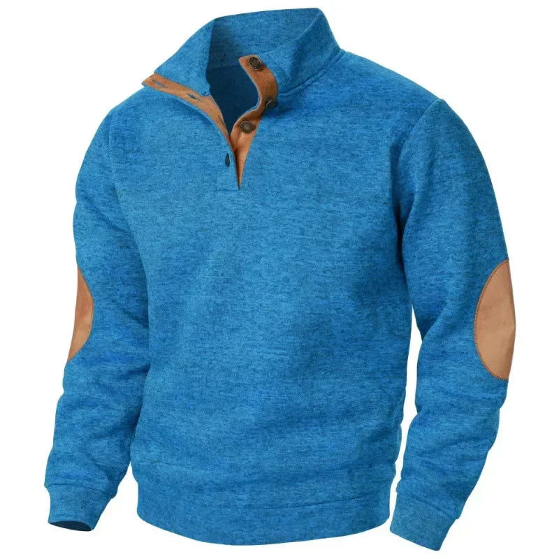 Herre V-Hals Genser for Utendørs &amp; Casual Stil
