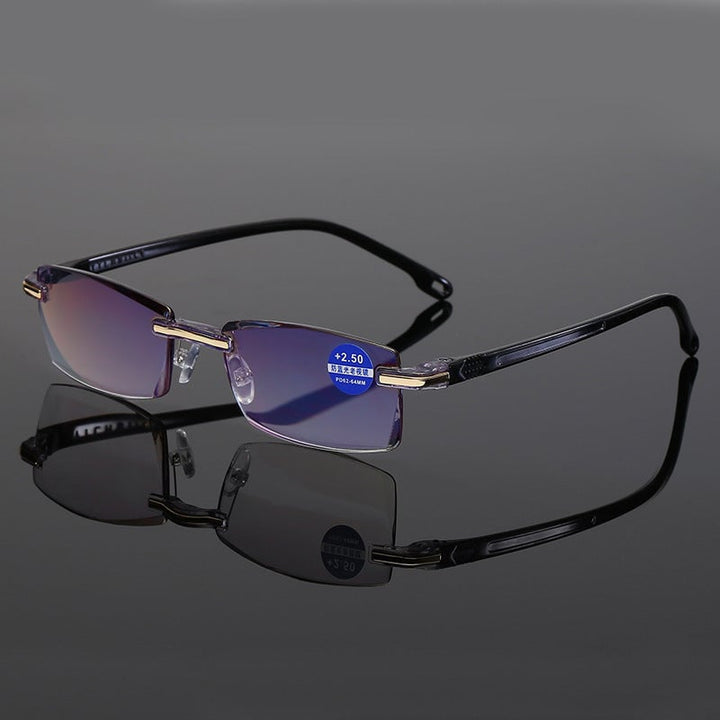 Multifokale Leseglass med Blålysfilter – VisionPlus