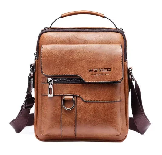 Wanlana - Lær Crossbody Veske for kvinner