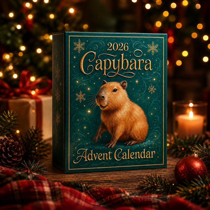 Joulukalenteri 2026 24 yllätyskapybarahahmolla