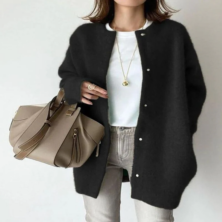 Verena Strikket Cardigan – Allsidig Stil for Lagdelte Utseende