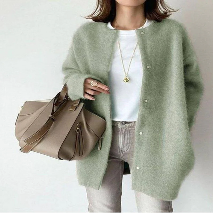 Verena Strikket Cardigan – Allsidig Stil for Lagdelte Utseende