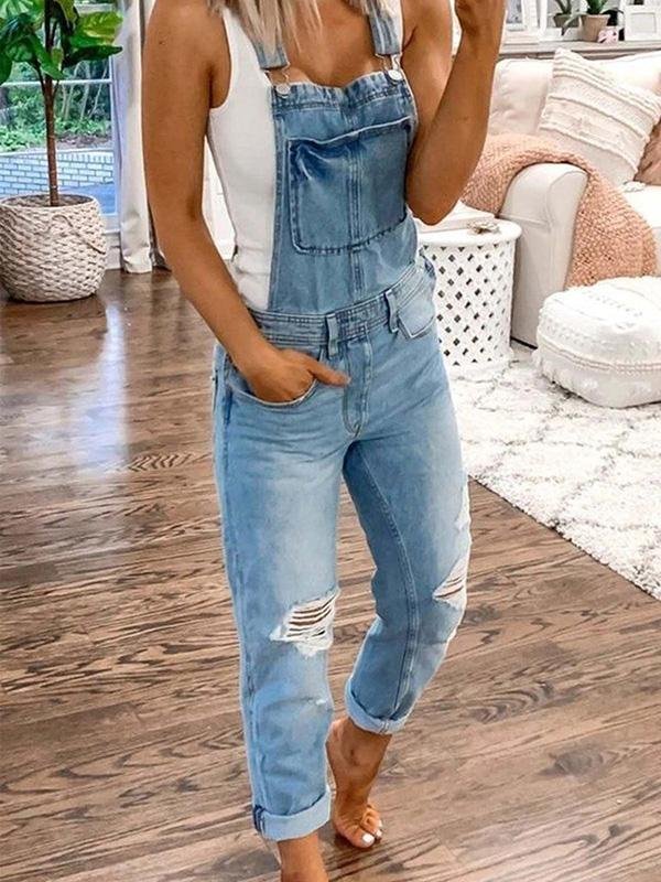 UrbanChic – Denim Jumpsuit for Kvinner