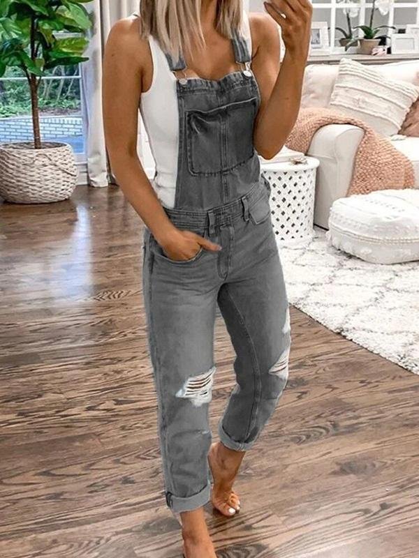UrbanChic – Denim Jumpsuit for Kvinner
