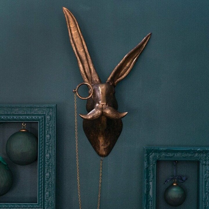 Leikkisä eläinpää-seinäkoriste - WallCritters