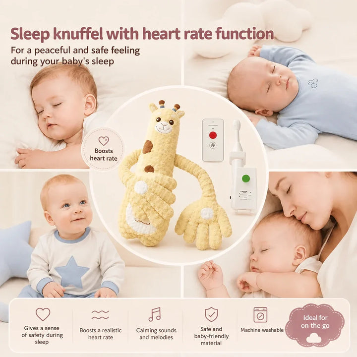 DreamBuddy – Beroligende kosedyr for babyer som hjelper dem å sovne