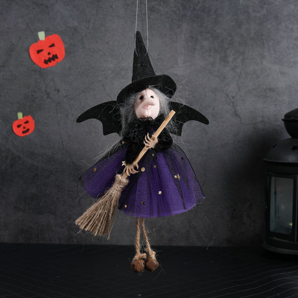 Halloween Heks Kost Hengende Dekorasjon
