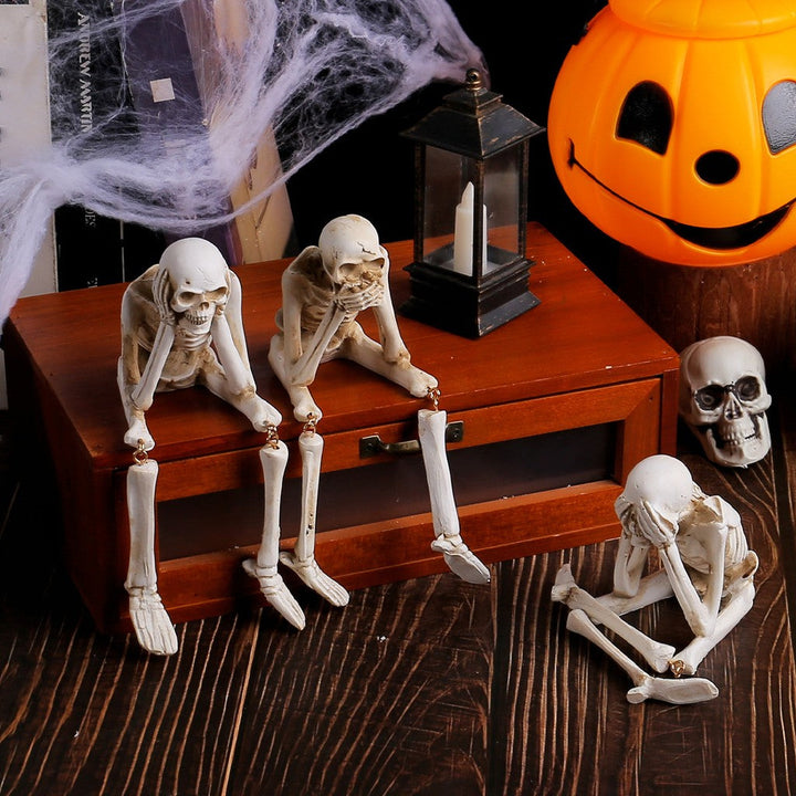 Halloween hodeskalle resindekorasjoner spøkelsesfestival atmosfæredekorasjoner — bilde 4