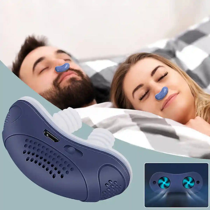 Micro CPAP-enhet for søvnapné – anti-snorking