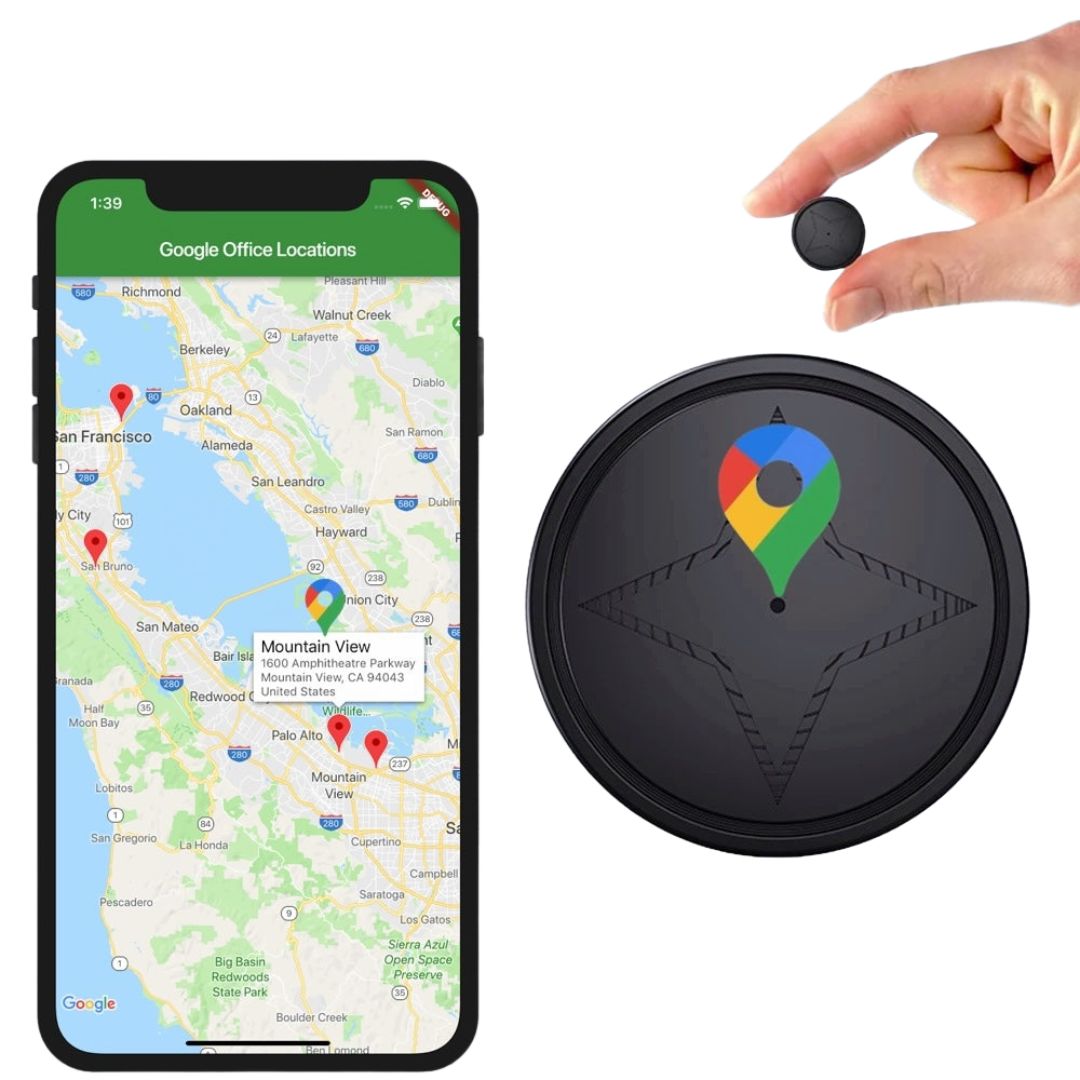 Magnetisk GPS-sporer - Sanntidssporing - Sikker for kjøretøy