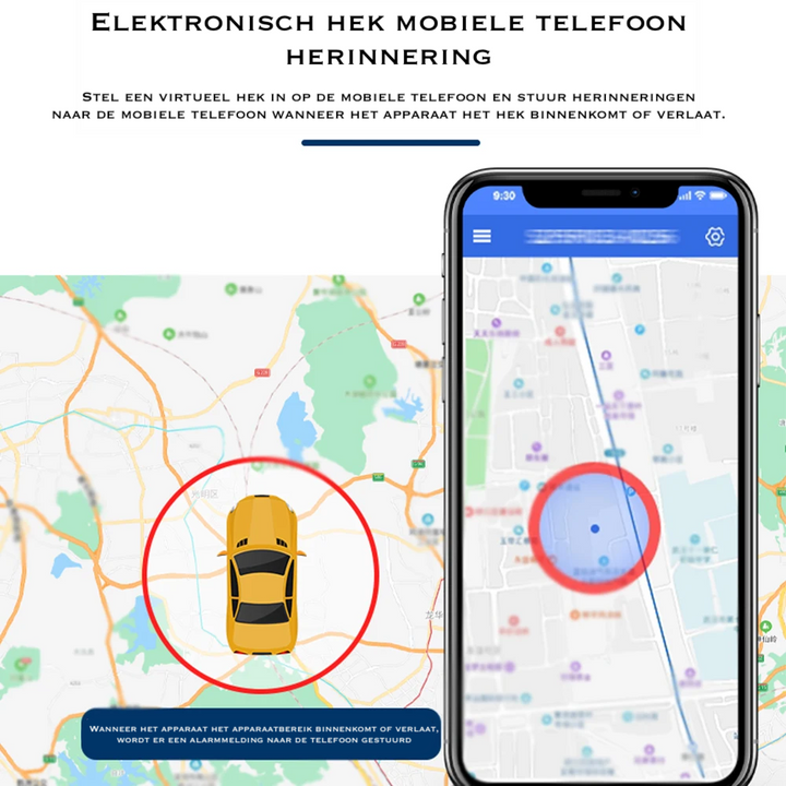 Magnetisk GPS-sporer - Sanntidssporing - Sikker for kjøretøy