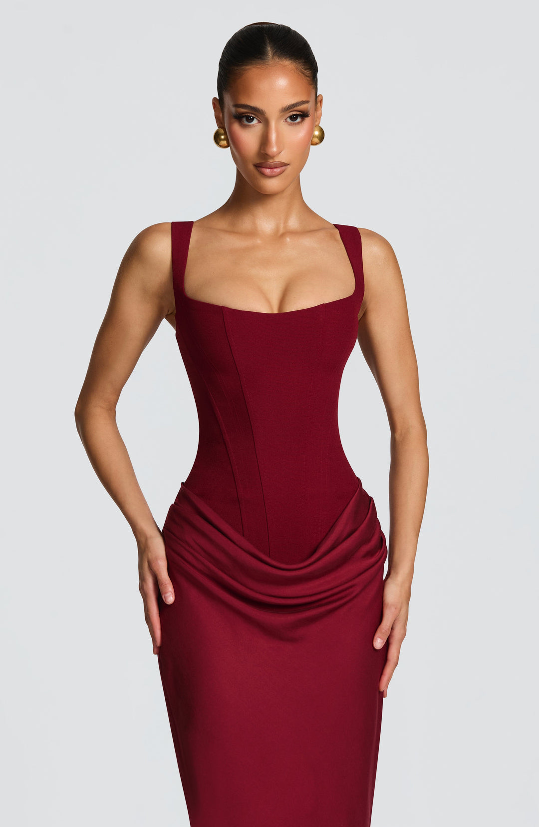 Indy bodycon-maxikjole