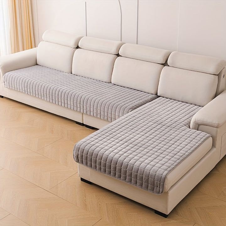 Elegant quiltet sofatrekk – komfort og beskyttelse