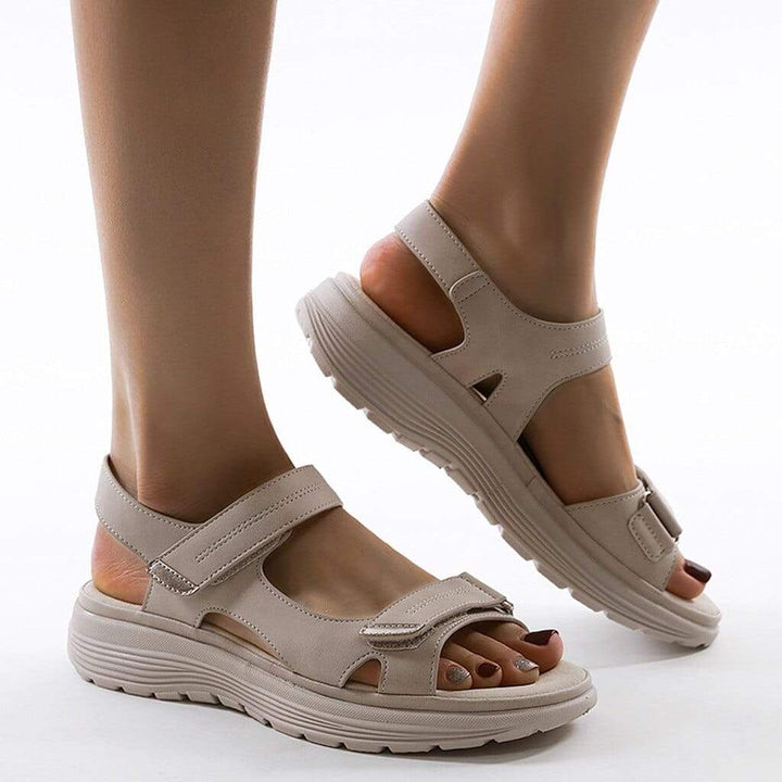 Damesandaler med justerbare stropper | Komfort og stil