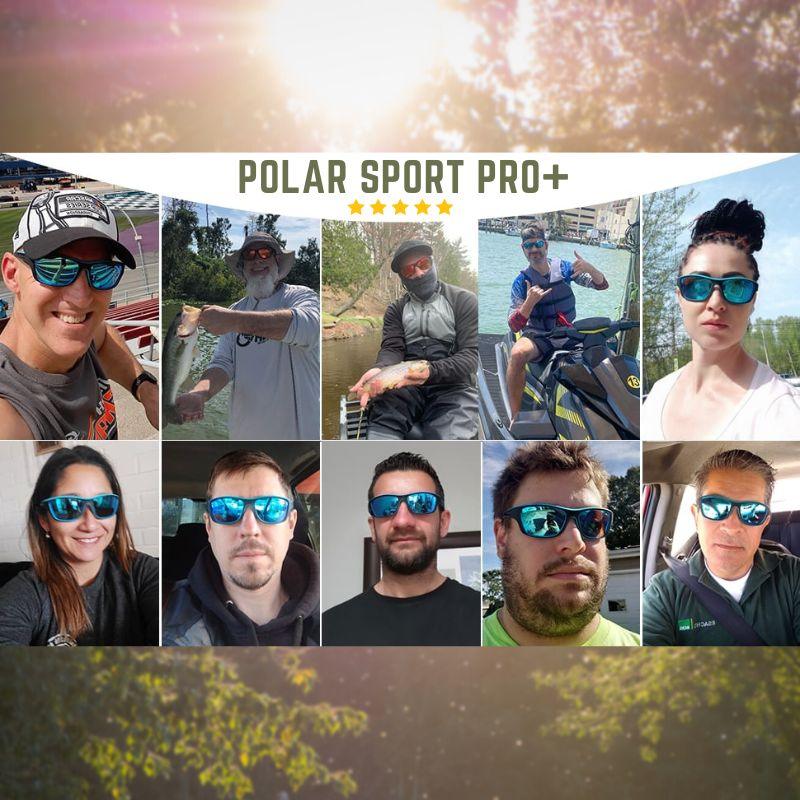 Polar Sport PRO+ Solbriller - UV-beskyttelse & Ripebestandighet