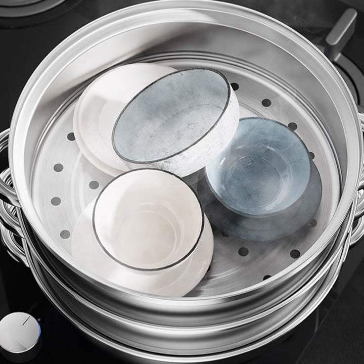Dampkoker med 3 etasjer – NutriSteam
