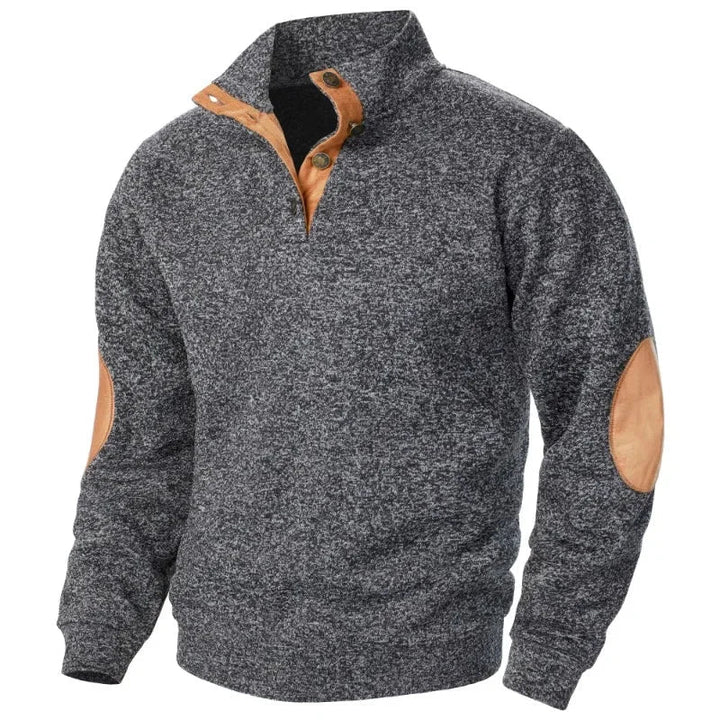 Herre V-Hals Genser for Utendørs &amp; Casual Stil