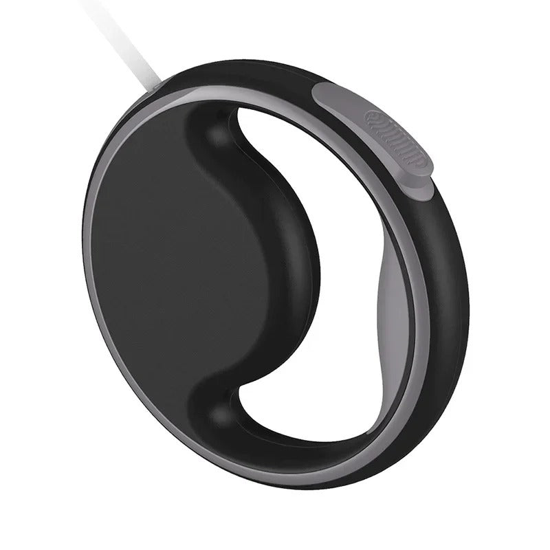 Automatisk hundebånd med LED – ergonomisk håndtak og sikkerhetslys