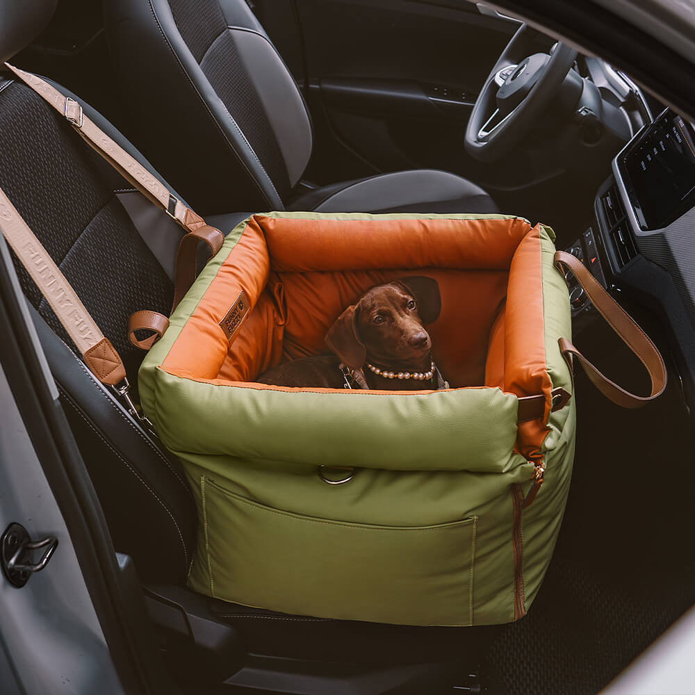 Komfortabelt vintersete for hund i bil – PawLuxury